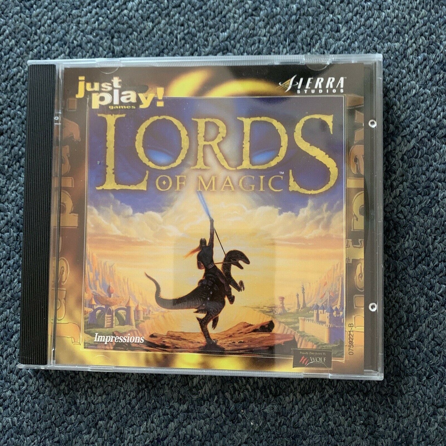 Lords Of Magic PC CDROM Win95 1997 Strategy Game