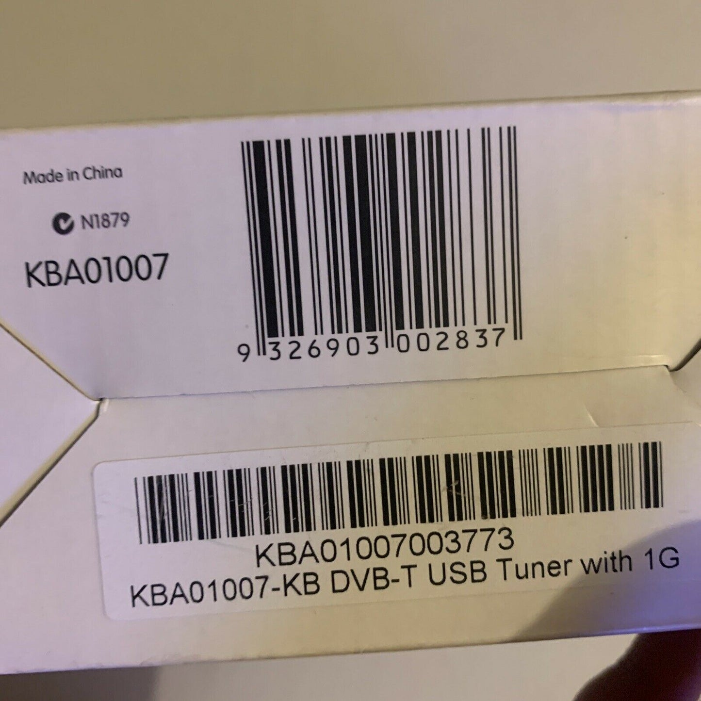 Kaiserbaas TVstick - Digital TV Tuner USB Watch HDTV On Your PC KBA01007-KB