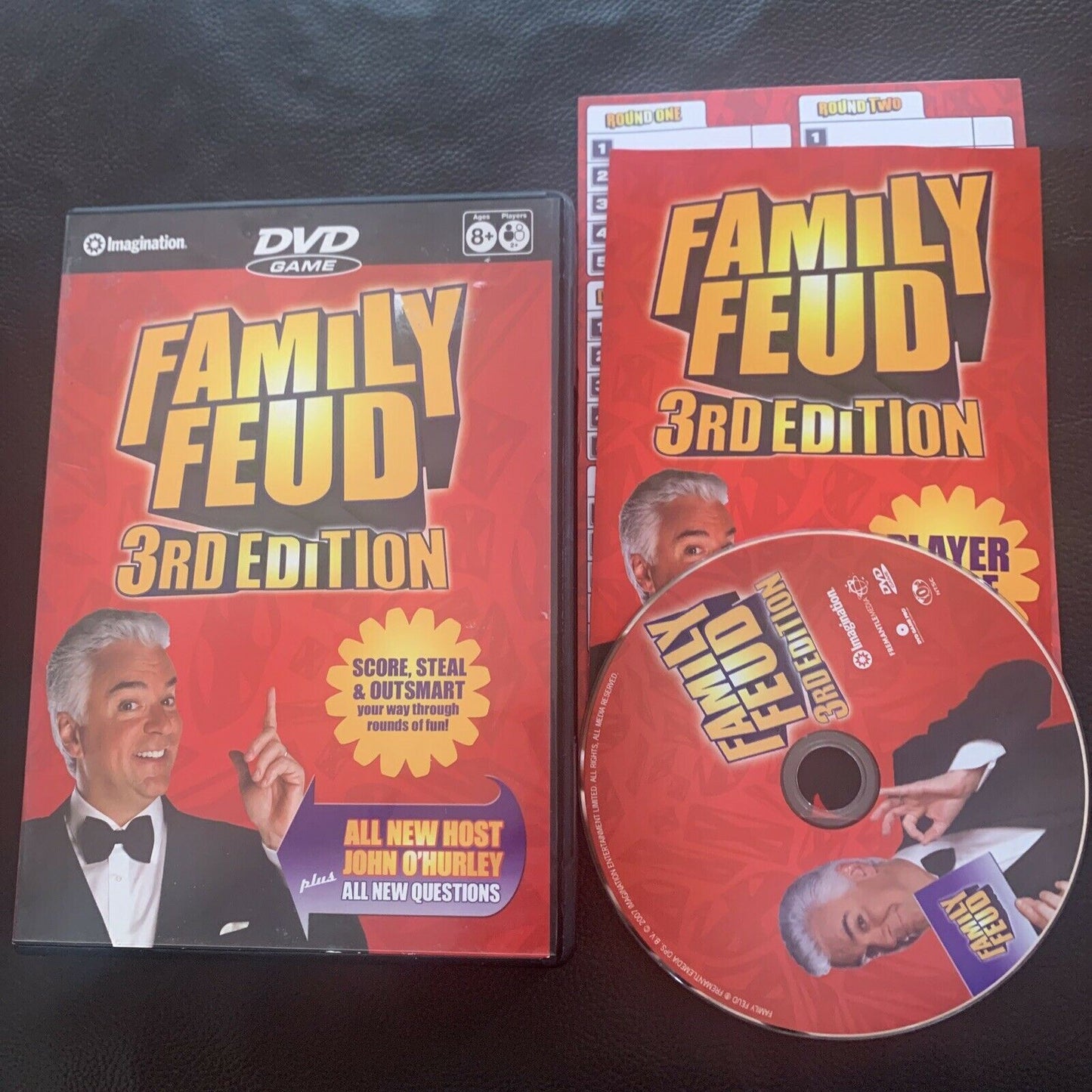 Family Feud - 3rd Edition (DVD, 2007) Interactive DVD Game John O'Hurley