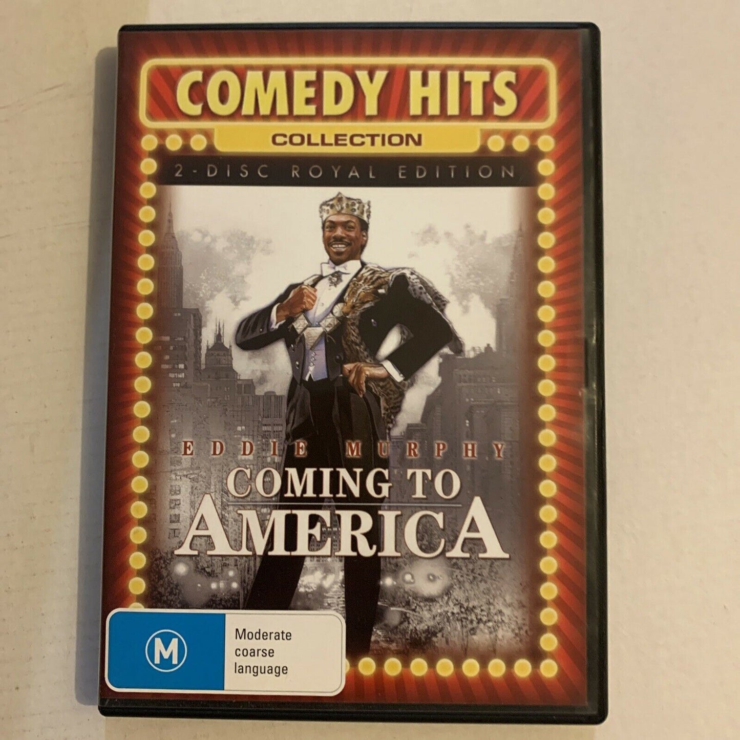 Coming To America - Royal Edition (DVD, 1988, 2-Disc) Eddie Murphy Region 4