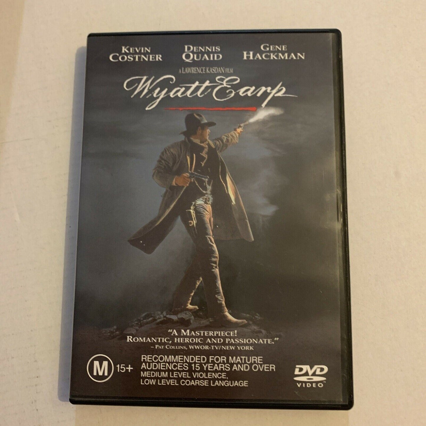 Wyatt Earp (DVD, 1994) Kevin Costner, Dennis Quaid, Gene Hackman. Region 4