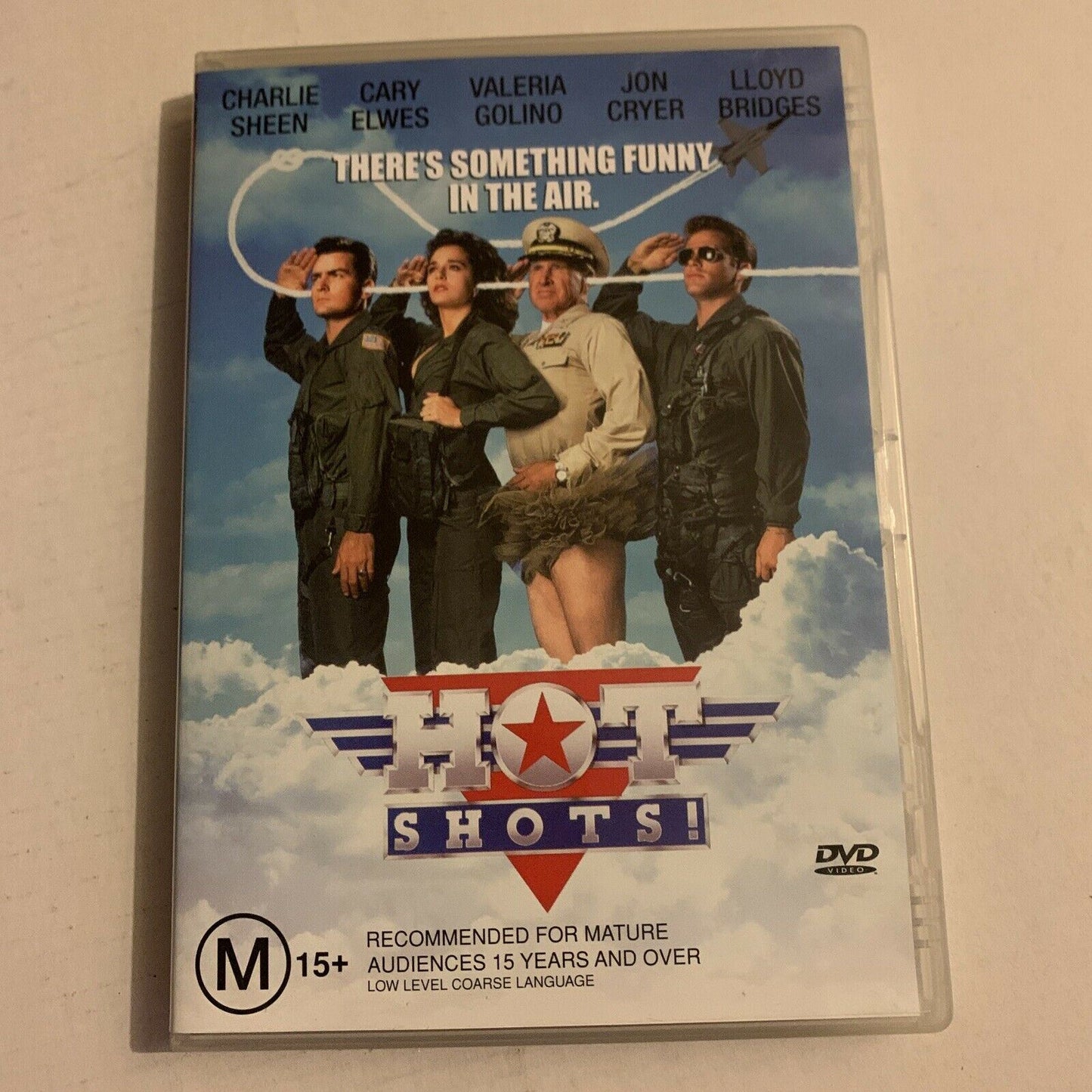 Hot Shots! + Hot Shots! Part Deux (DVD, 1991) Charlie Sheen. Region 4