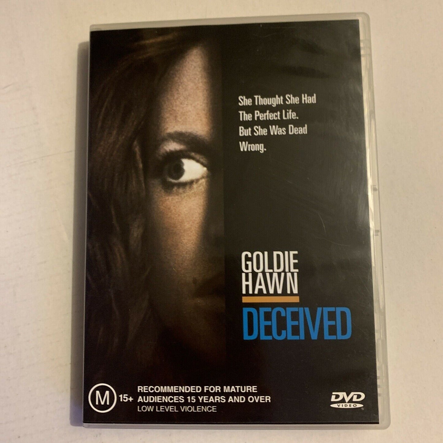 Deceived (DVD, 1991) Goldie Hawn. Region 4,2