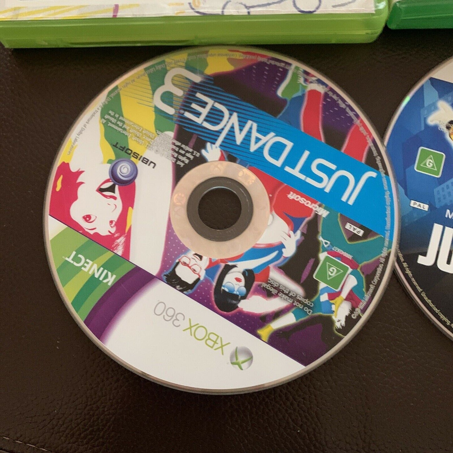 Just Dance 3 & Just Dance 2016 Xbox 360 PAL *Doesn't Include Original Case*