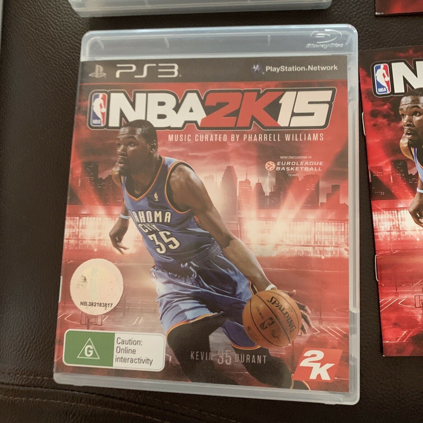 NBA2K14 & NBA2K15 Basketball PS3 PlayStation 3 Game With Manual