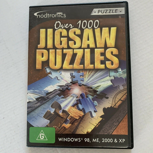 Eureka Over 1000 Jigsaw Puzzles PC CDROM Nodtronics