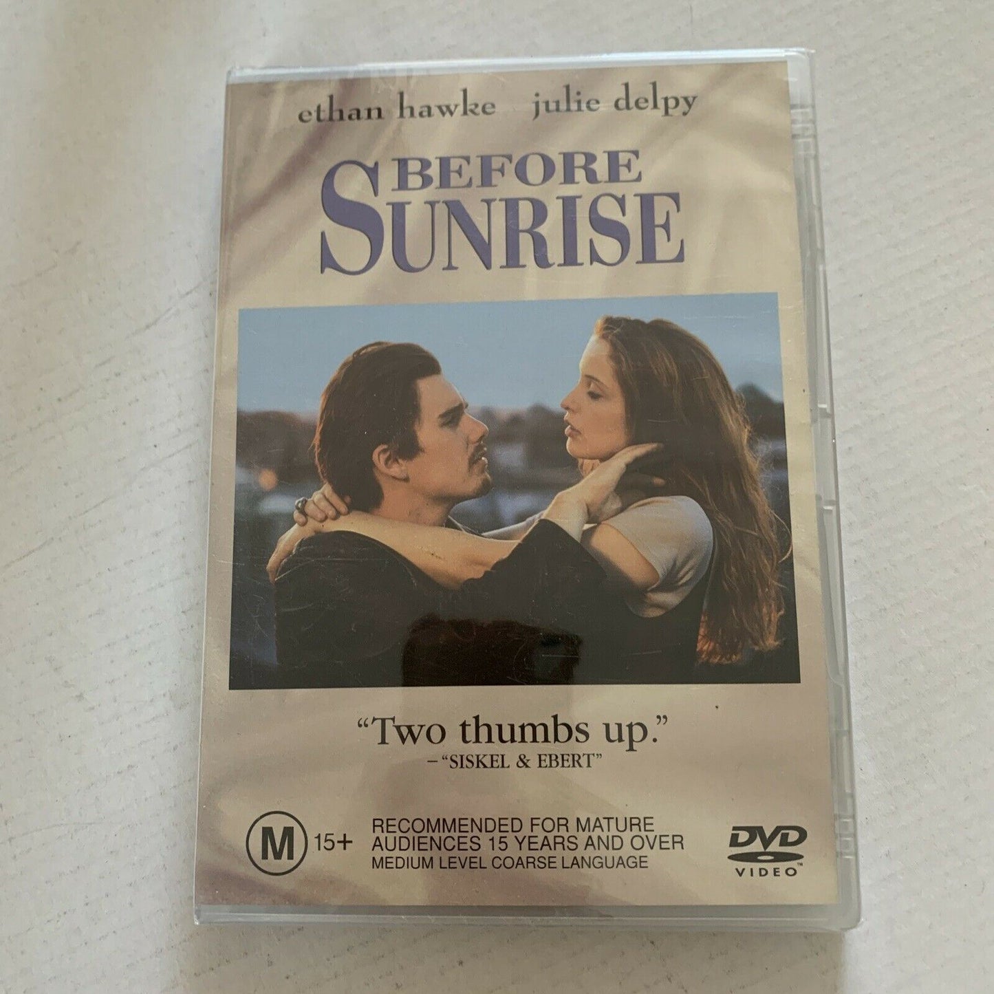 *New Sealed* Before Sunrise (DVD, 1995) Ethan Hawke, Julia Delpy. Region 4