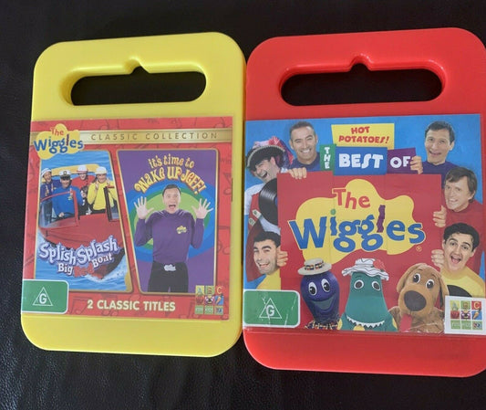 The Wiggles - Splish Splash Big Red Boat / Wake Up Jeff & Hot Potatoes DVD