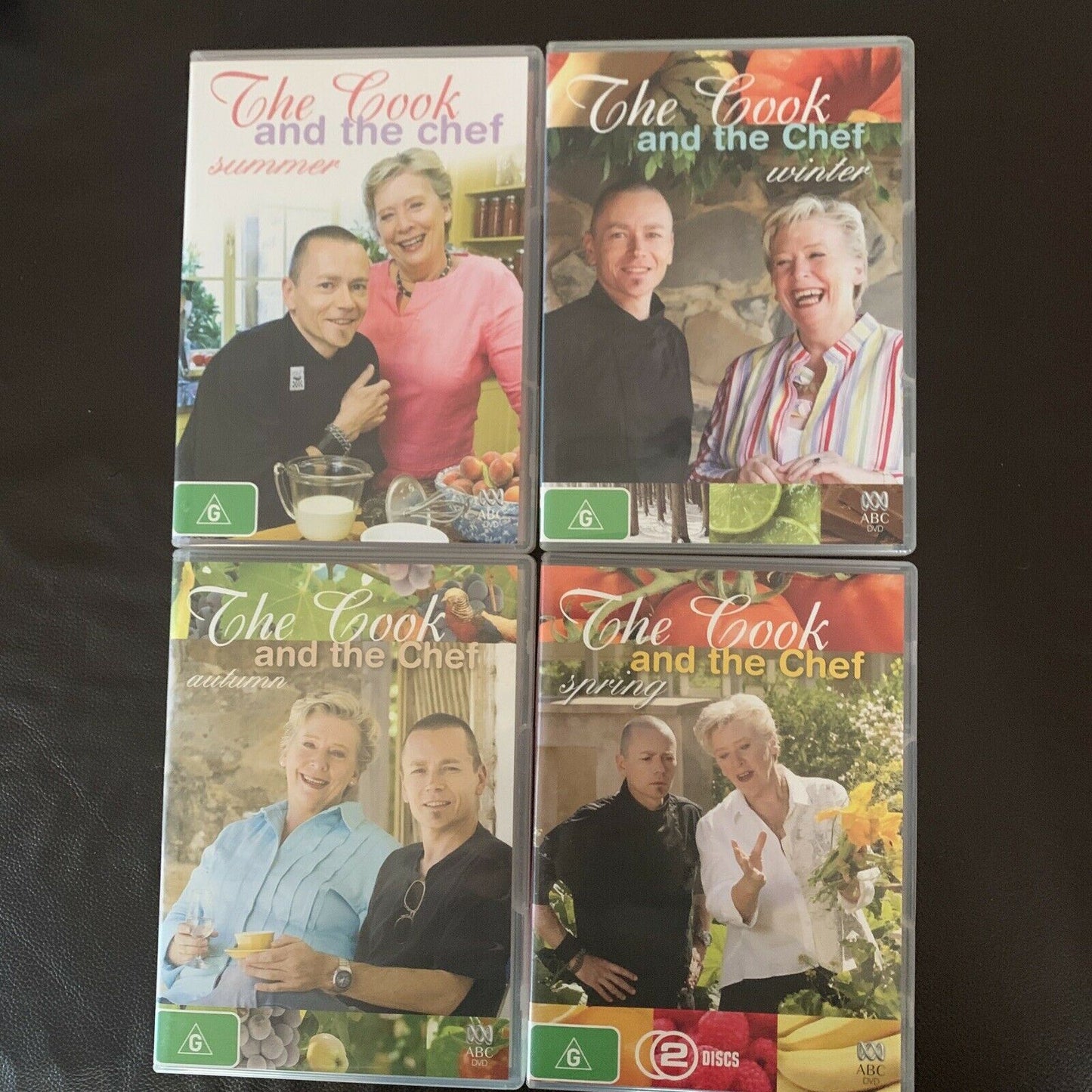 The Cook And The Chef - Four Seasons Boxset (DVD, 2007, 8-Disc)  Maggie Beer