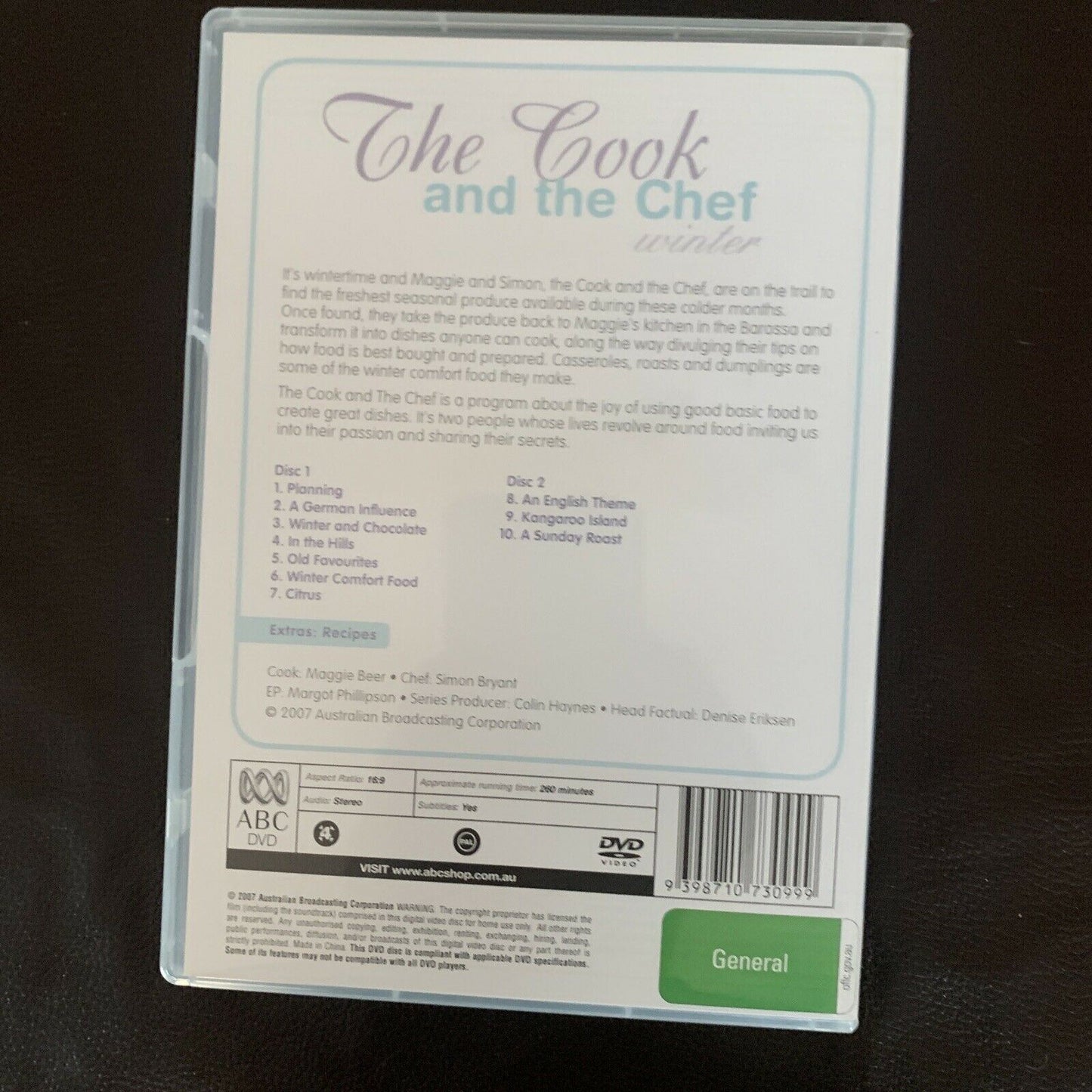 The Cook And The Chef - Four Seasons Boxset (DVD, 2007, 8-Disc)  Maggie Beer