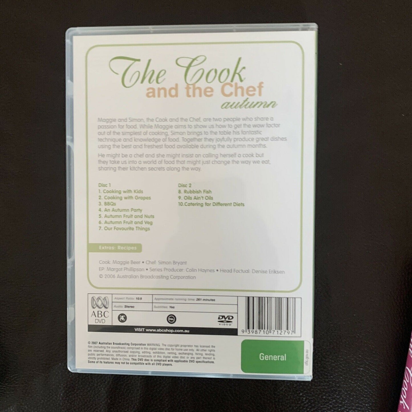 The Cook And The Chef - Four Seasons Boxset (DVD, 2007, 8-Disc)  Maggie Beer
