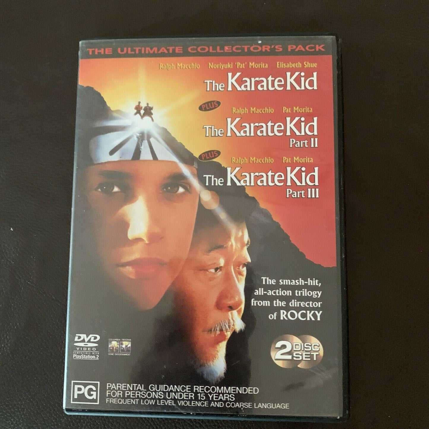 The Karate Kid / Karate Kid 02 / Karate Kid 03 (DVD, 2002, 2-Disc Set) Region 4