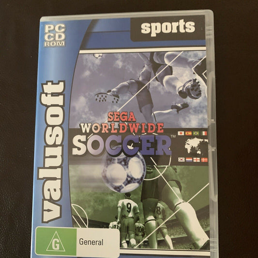 Sega Worldwide Soccer (2005) PC CDROM Windows Game