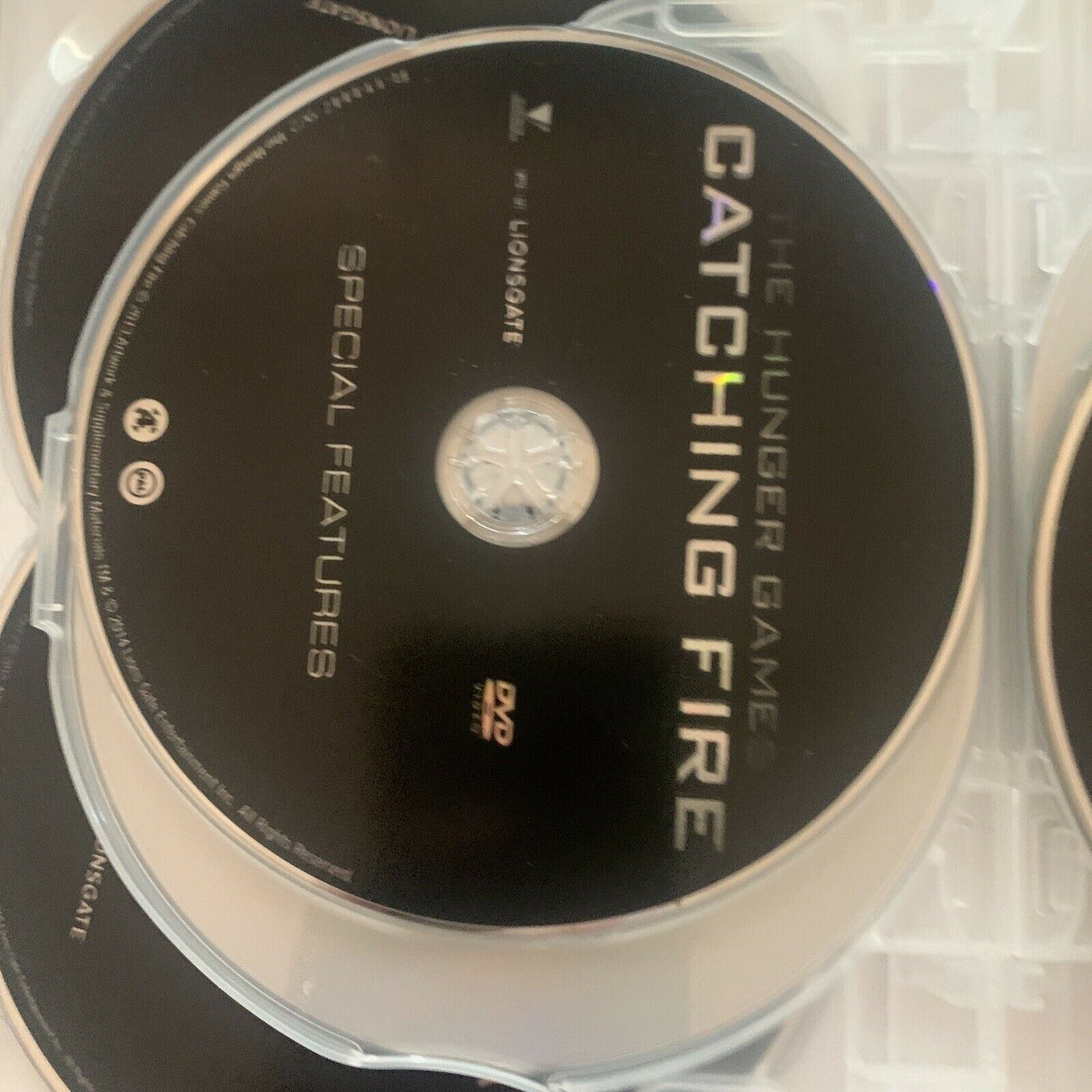 The HUNGER GAMES Complete 4-Film Collection DVD 7-Disc Catching Fire Mockingjay