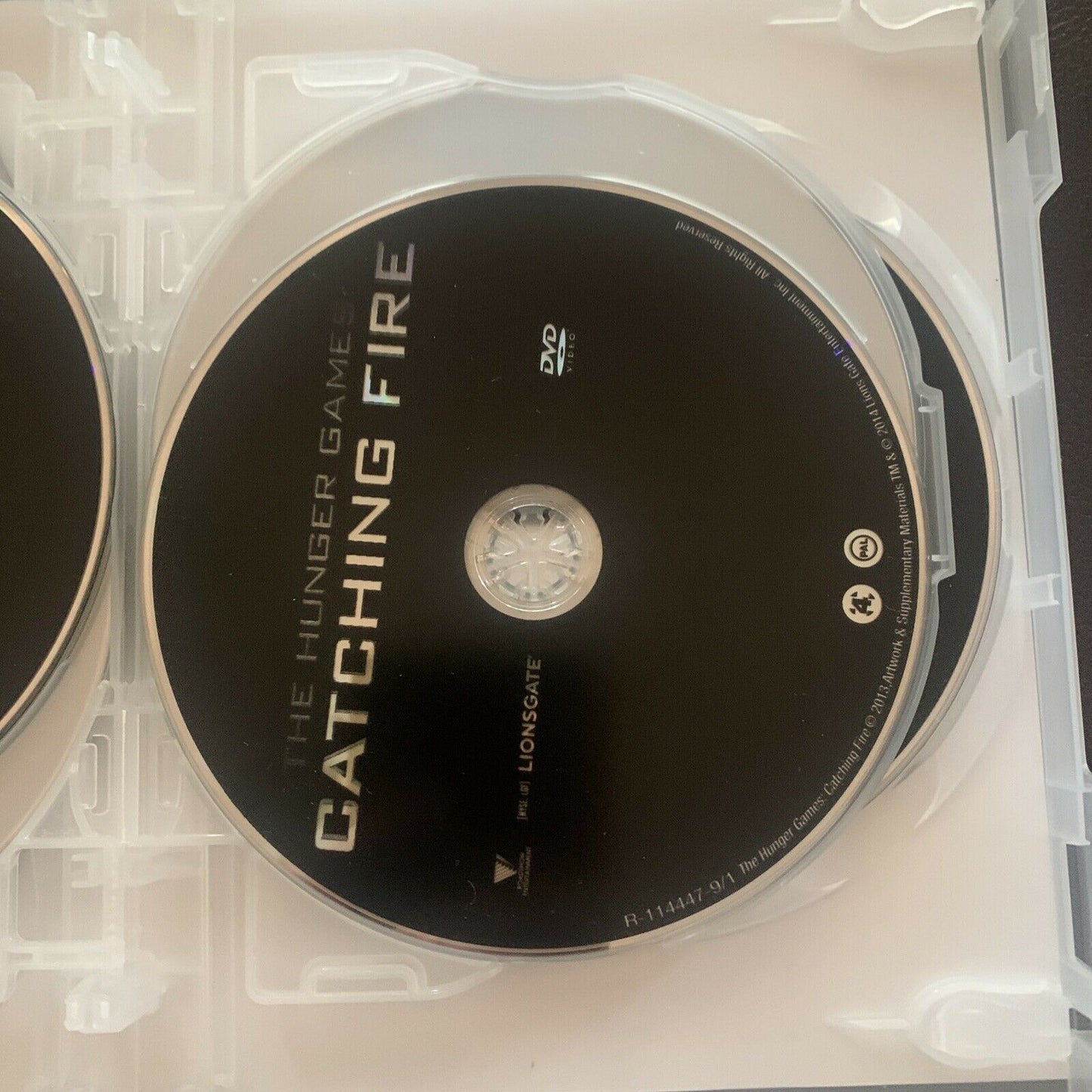 The HUNGER GAMES Complete 4-Film Collection DVD 7-Disc Catching Fire Mockingjay