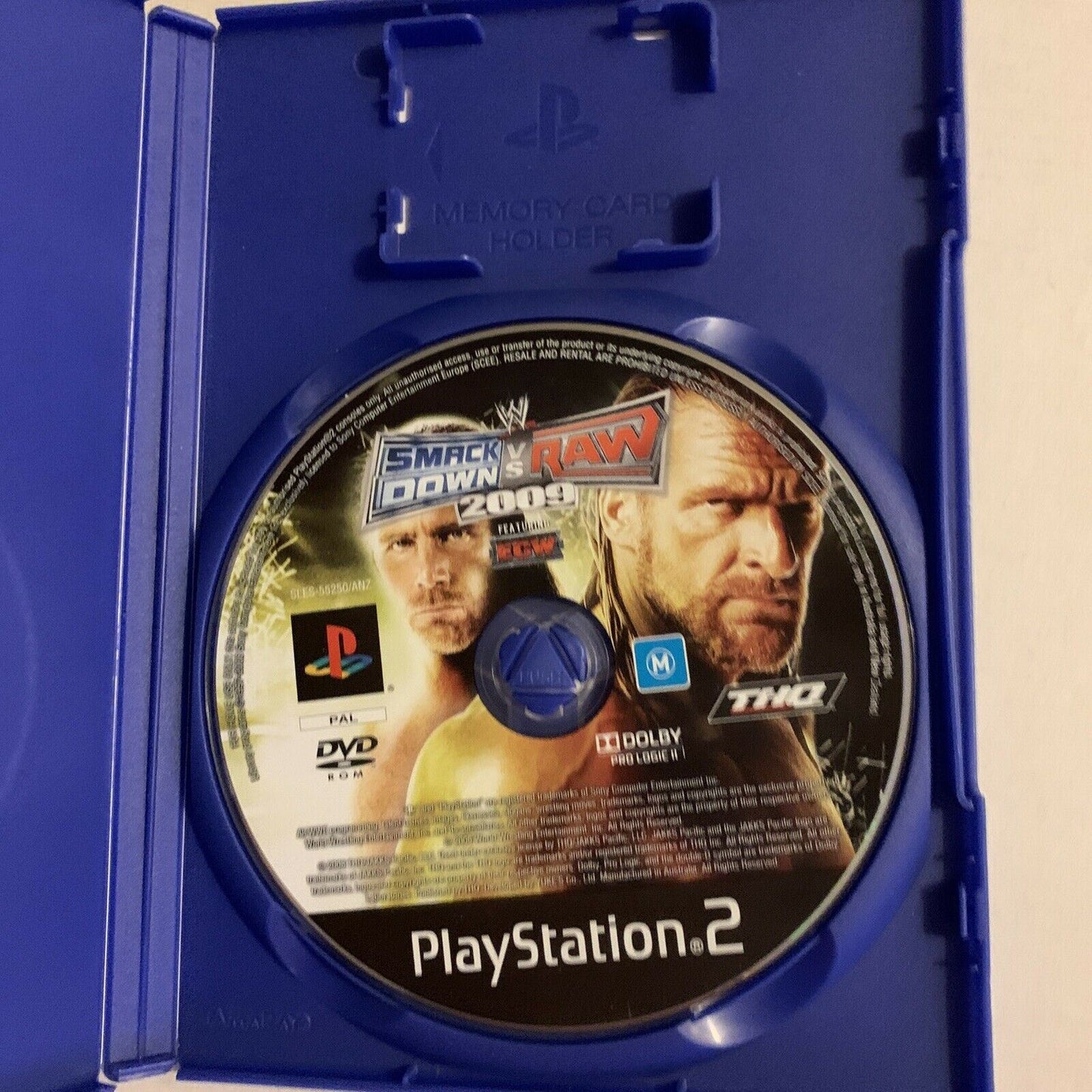 Smackdown vs Raw 2009 Playstation 2 PS2 Game PAL