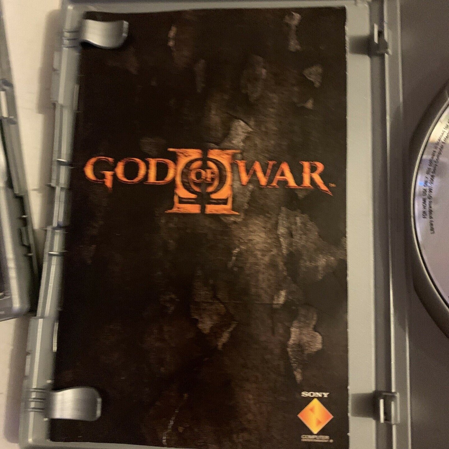 God of War I & God Of War II 2 - Playstation 2 (PS2) PAL With Manual