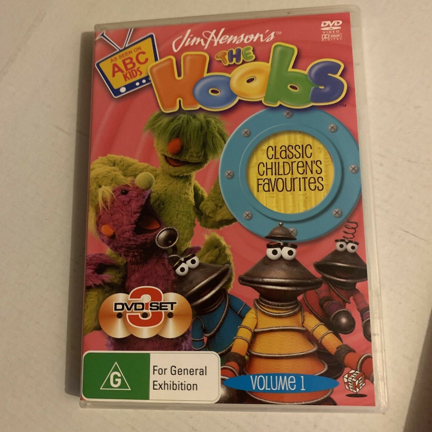 Jim Henson's - The Hoobs - Volume 1 (DVD, 2001, 3-Disc) Region 4