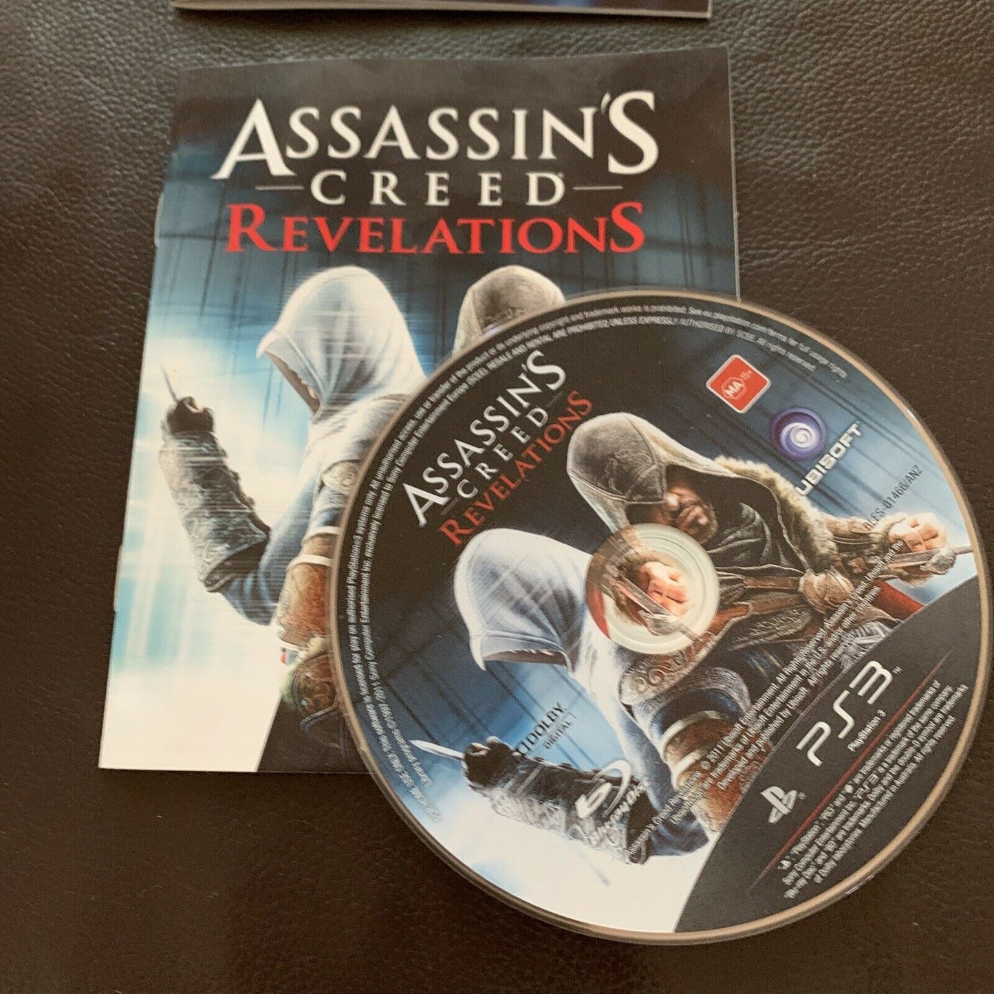 Assassins Creed 1 & Assassin's Creed Revelations - PS3 Game With Manual