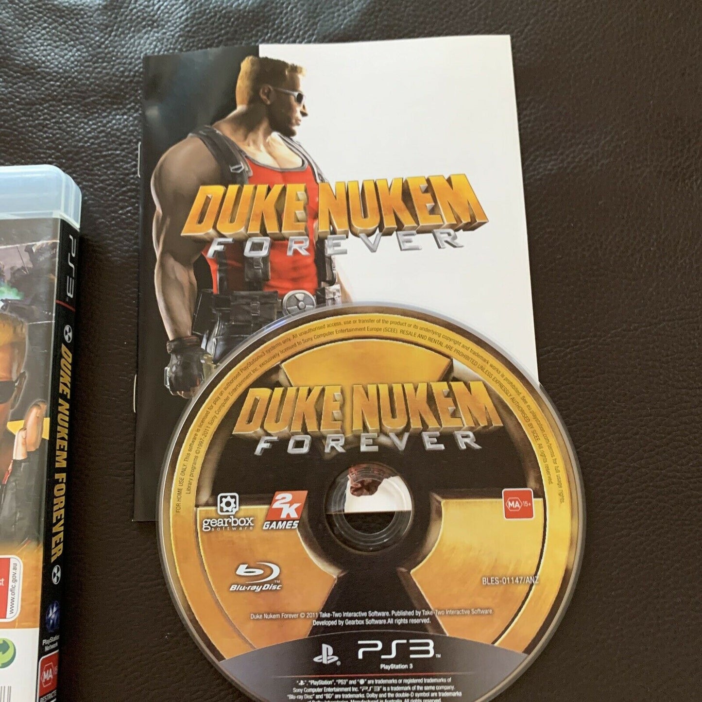 Duke Nukem Forever -  Playstation 3 PS3 Game- Complete with Manual PAL