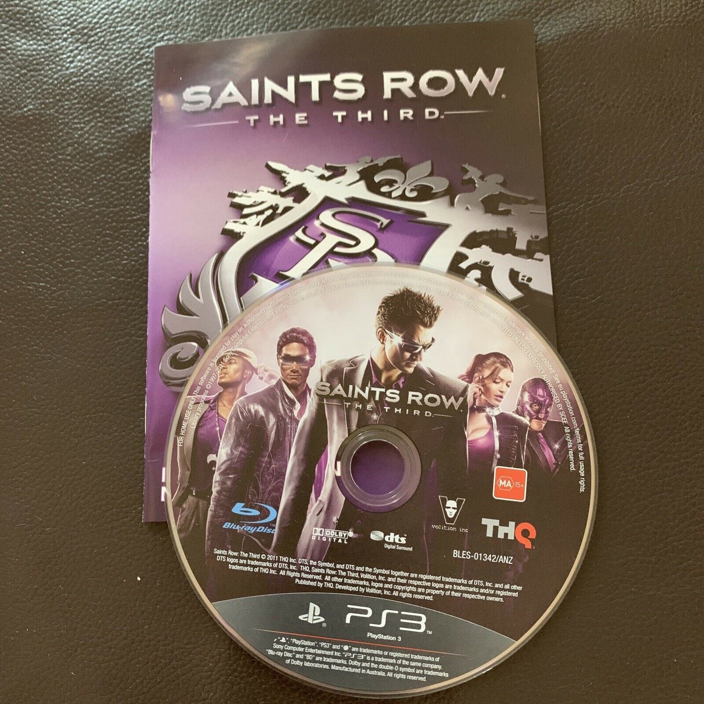 Saints Row - The Third (PS3) PlayStation 3 with manual