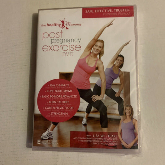 *New Sealed* Healthy Mummy: Post Pregnancy Exercise  (DVD) Lisa Westlake
