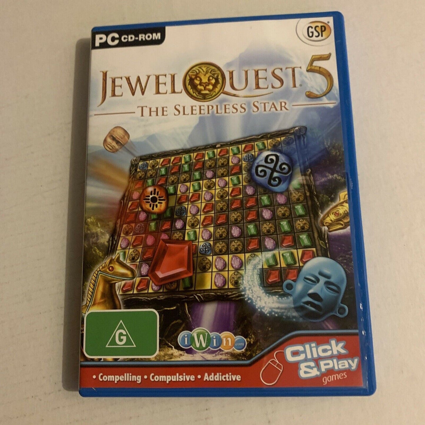 Jewel Quest 5 The Sleepless Star PC CD-ROM GSP Puzzle Game