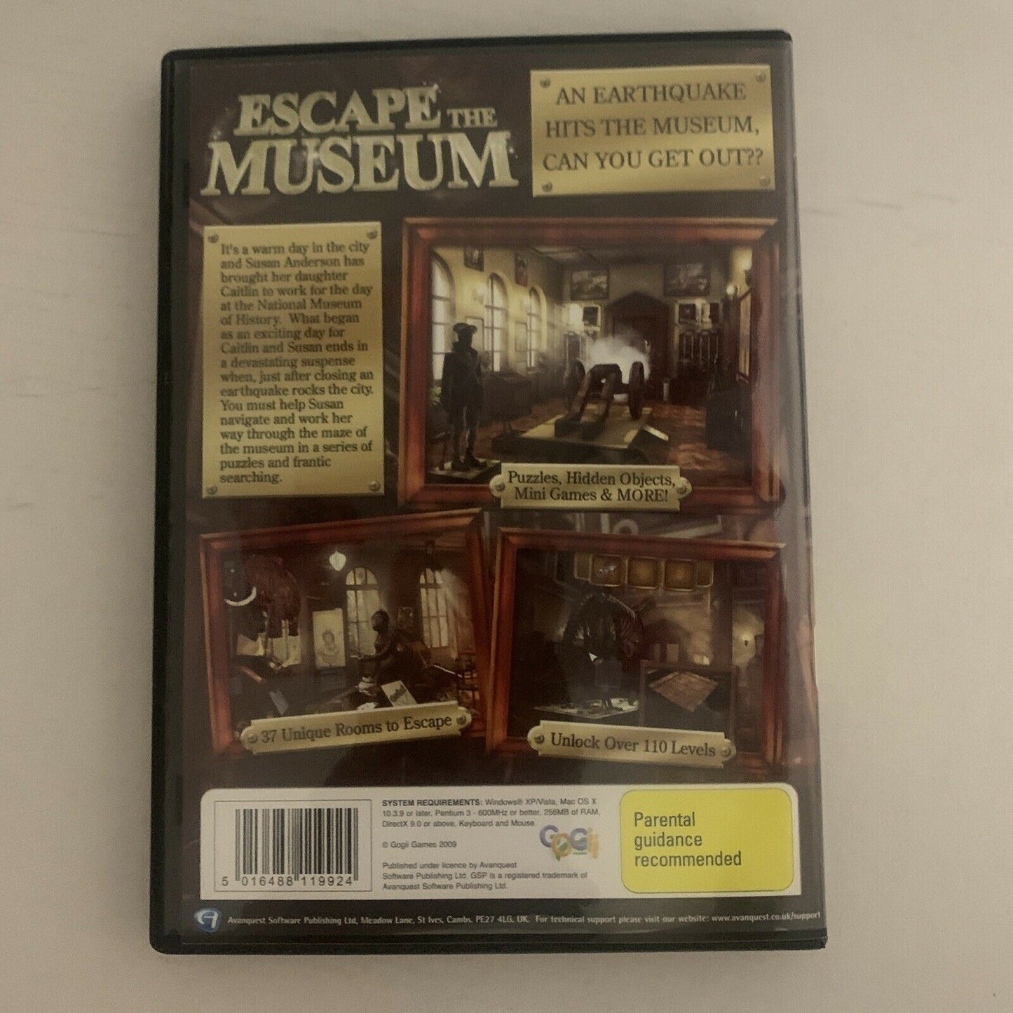 Escape The Museum PC/MAC Hidden Object Game