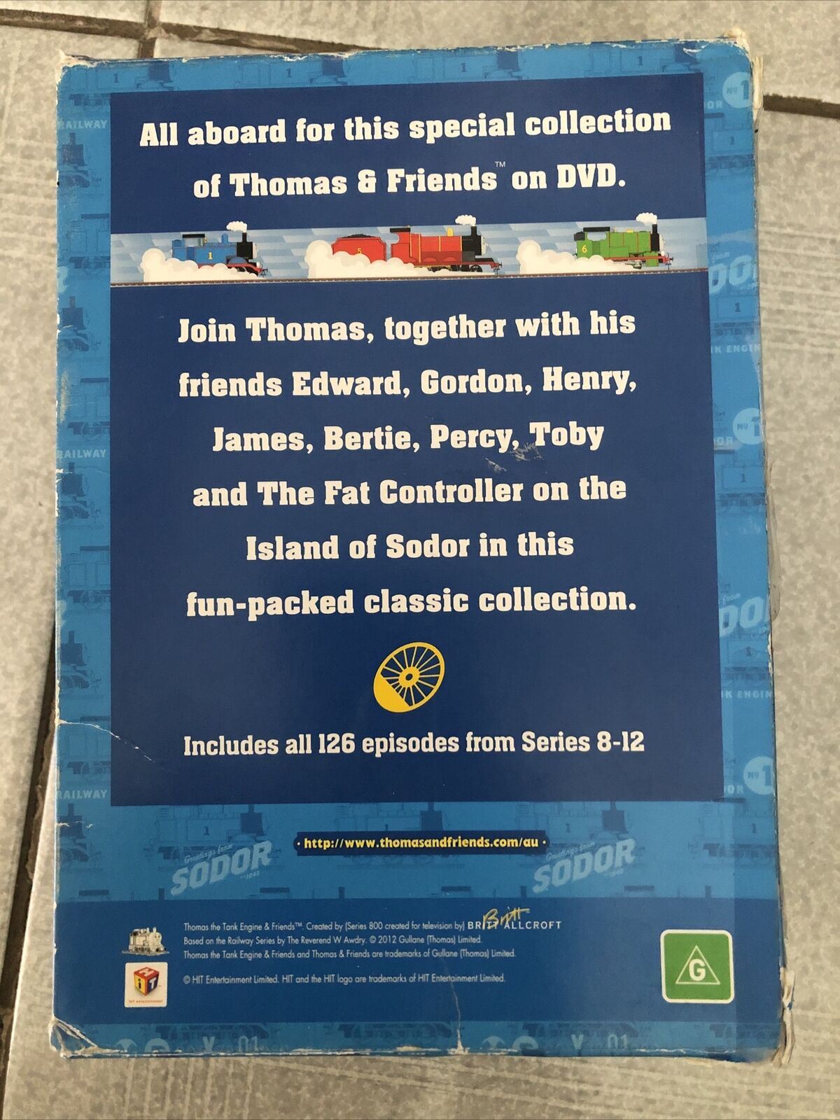 Thomas & Friends - The Complete Series 8-12 (DVD)