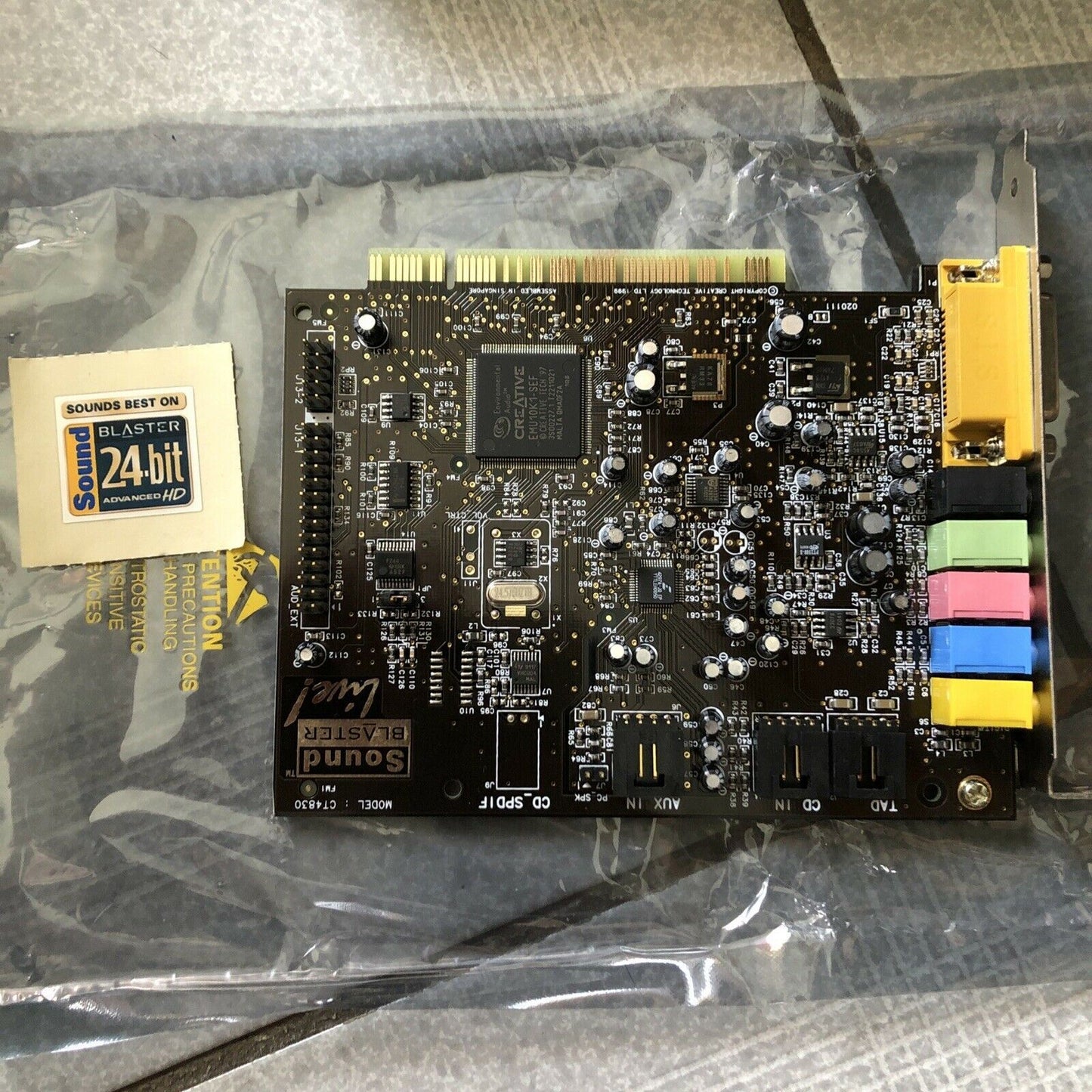 Creative Sound Blaster Audigy Value 24-bit / 96kHz, 100dB SNR, 7.1 Surround