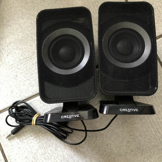 Creative Stereo Speakers 3.5 inch (working but low volume)