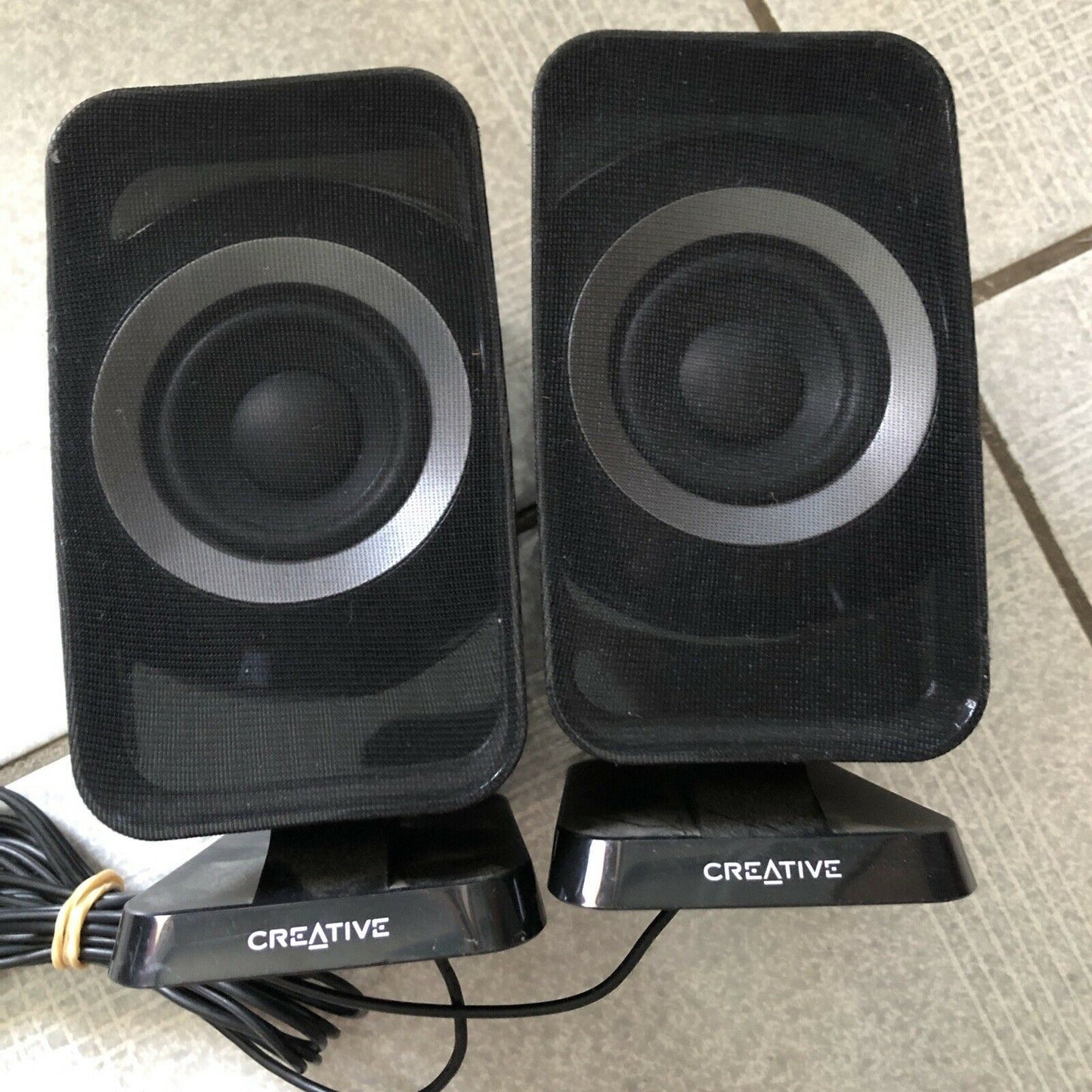 Creative Stereo Speakers 3.5 inch (working but low volume)