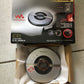 Sony CD Walkman D-EJ106CK Portable Discman Player G-Shock Protection, Mega Bass