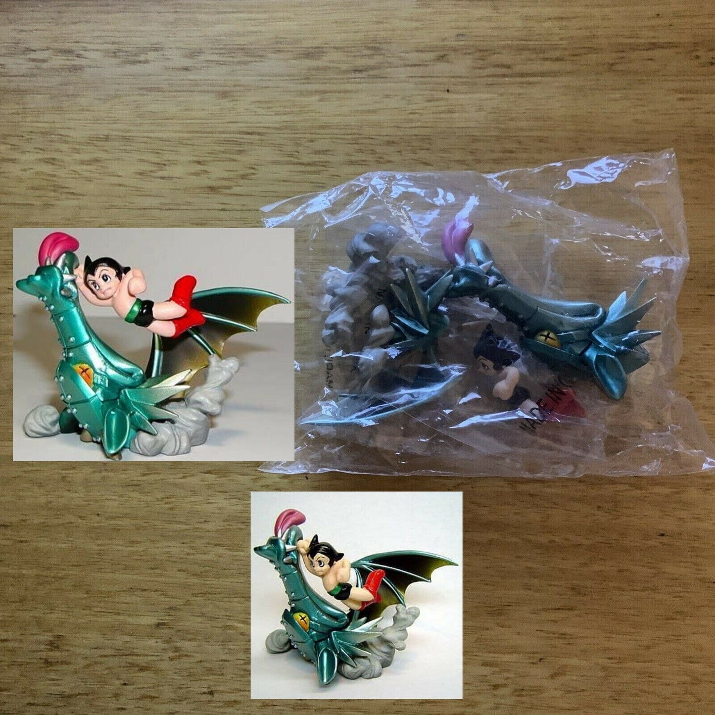 KT Figure Collection Astro Boy & Dragon (original manga & Animation version)