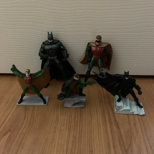 5x Batman Forever Figurines 1995 - Batman, Robin
