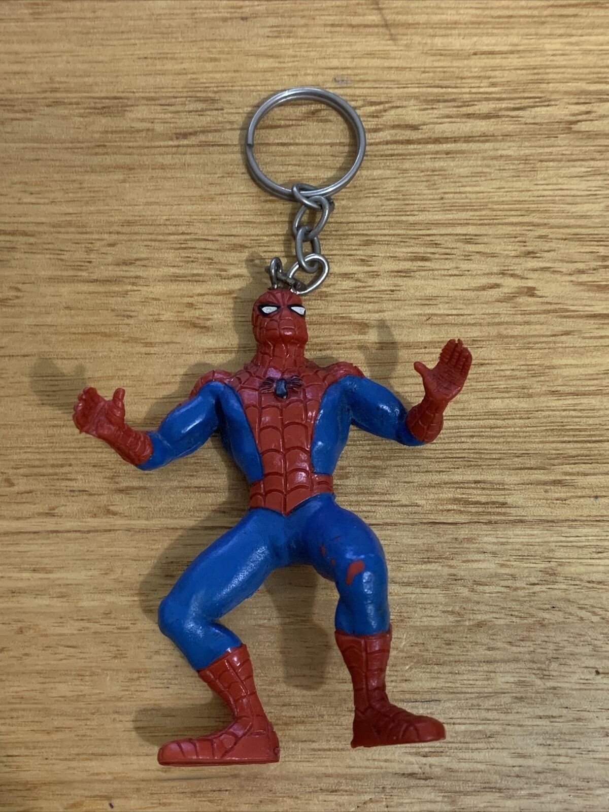 Genuine Spider-Man Keychain Figurine 1987
