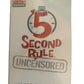 *New Sealed* PlayMonster 5 Second Rule Uncensored Adult  Card Game