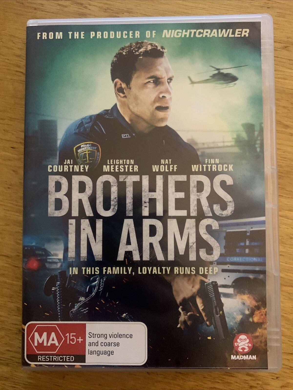 Brother in Arms (DVD, 2019) Jai Courtney, Nat Wolff, Finn Wittrock. Region 4