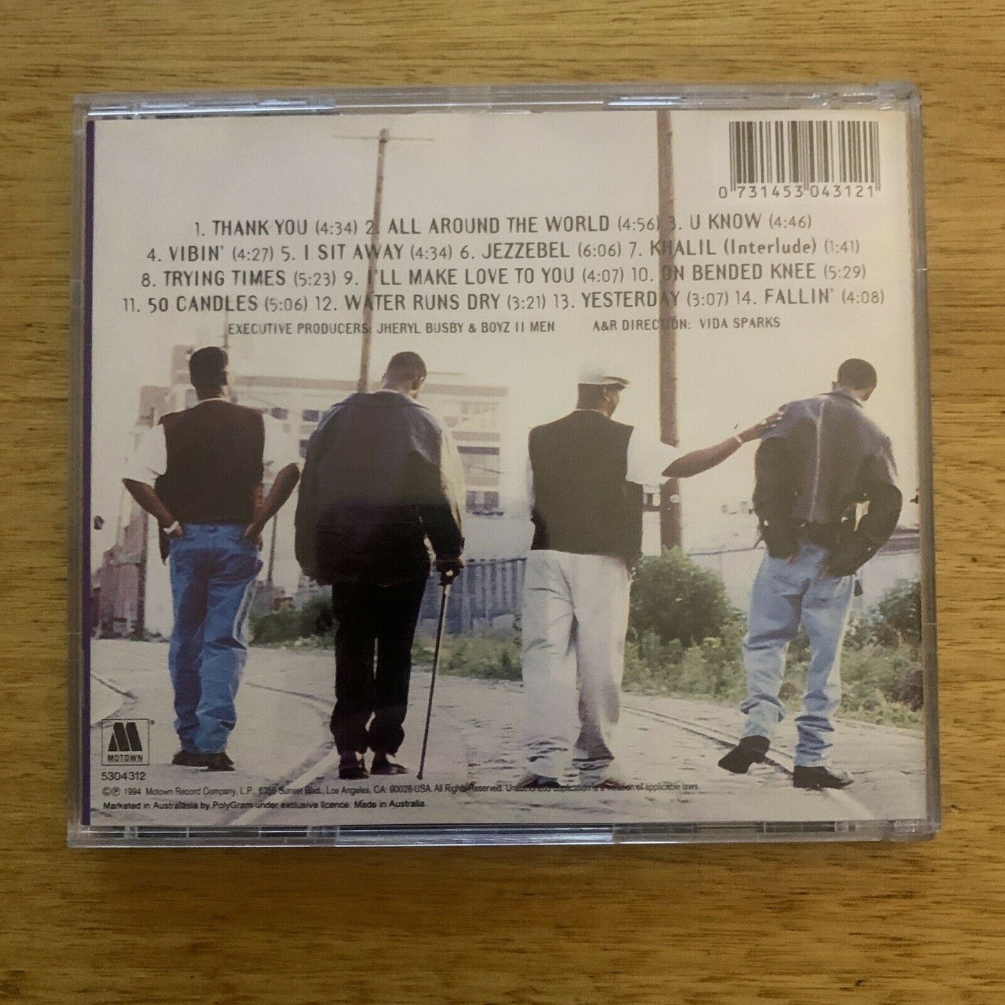 BOYZ II MEN - II by Boyz II Men (CD, 1994, Island (Label)