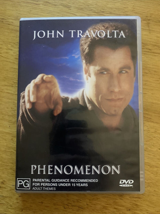 Phenomenon (DVD, 1996) John Travolta, Robert Duvall, Forest Whitaker. Region 4&2