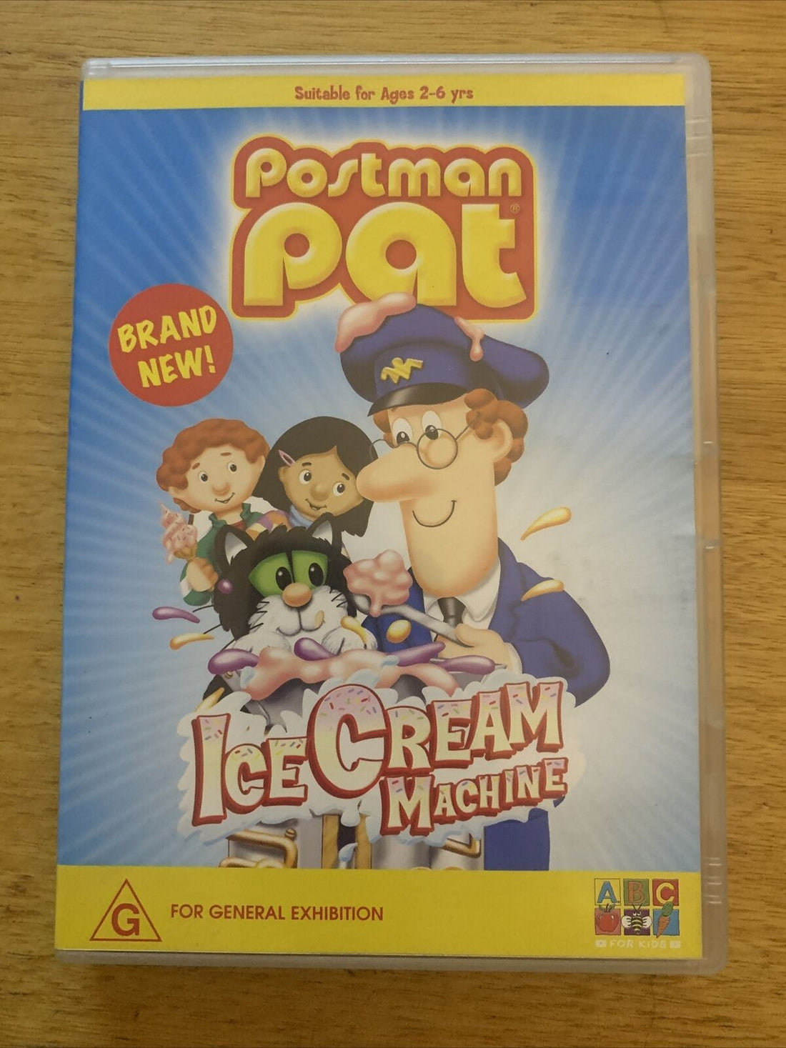 Postman Pat Postman Pat & The Ice Cream Machine (DVD, 2005) Region 4