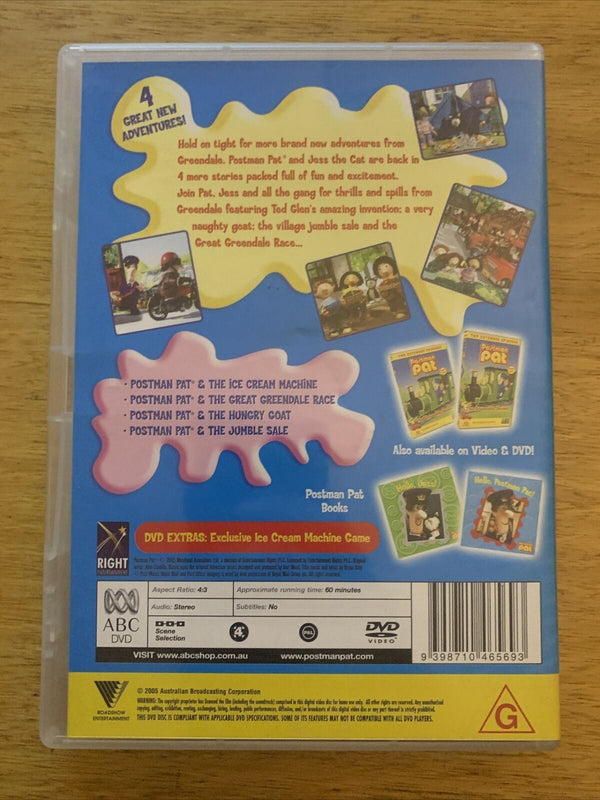 Postman Pat - Postman Pat & The Ice Cream Machine (DVD, 2005) Region 4 ...