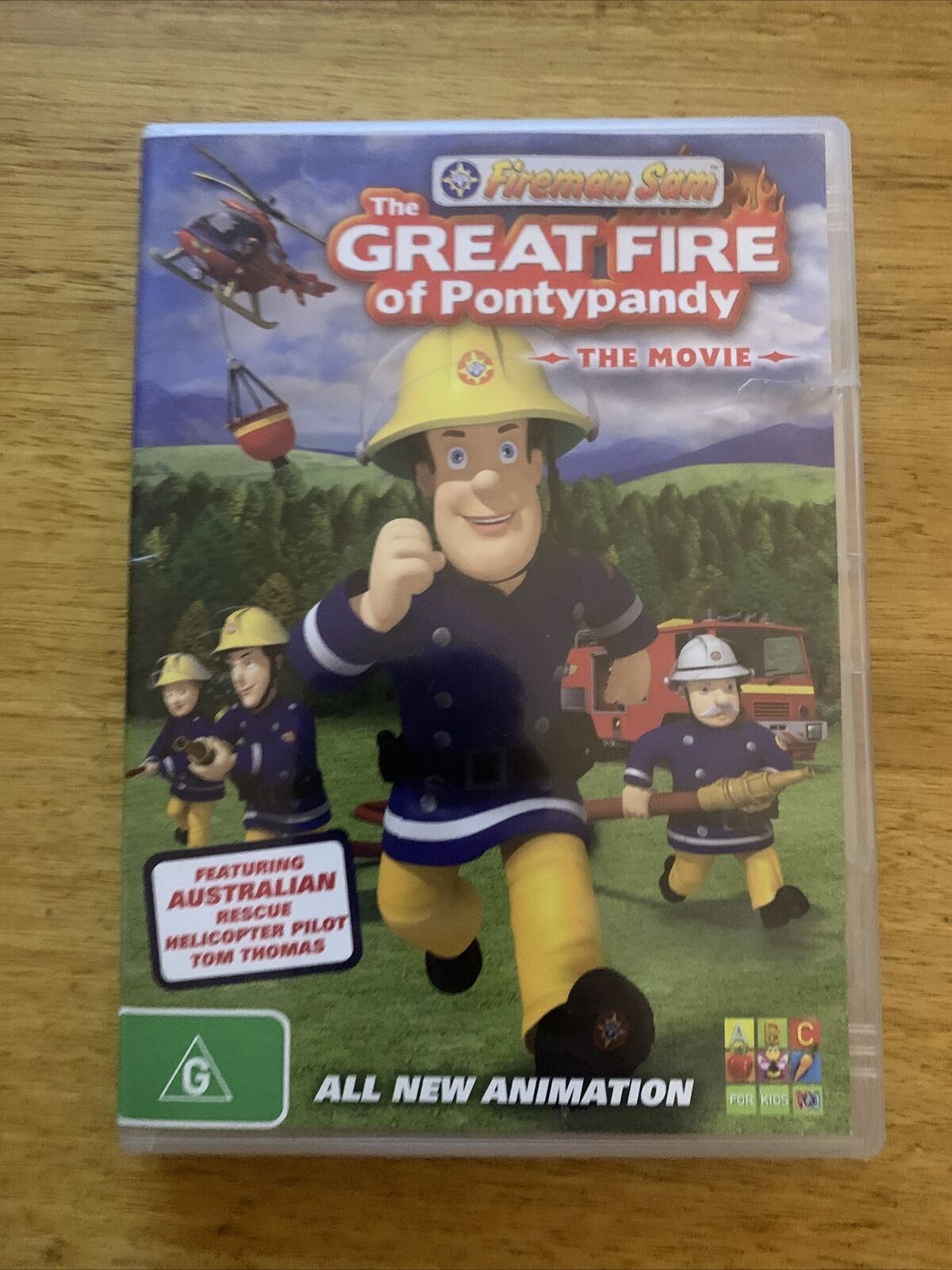 Fireman Sam - The Great Fire Of Pontypandy : The Movie (DVD, 2009) Region 4