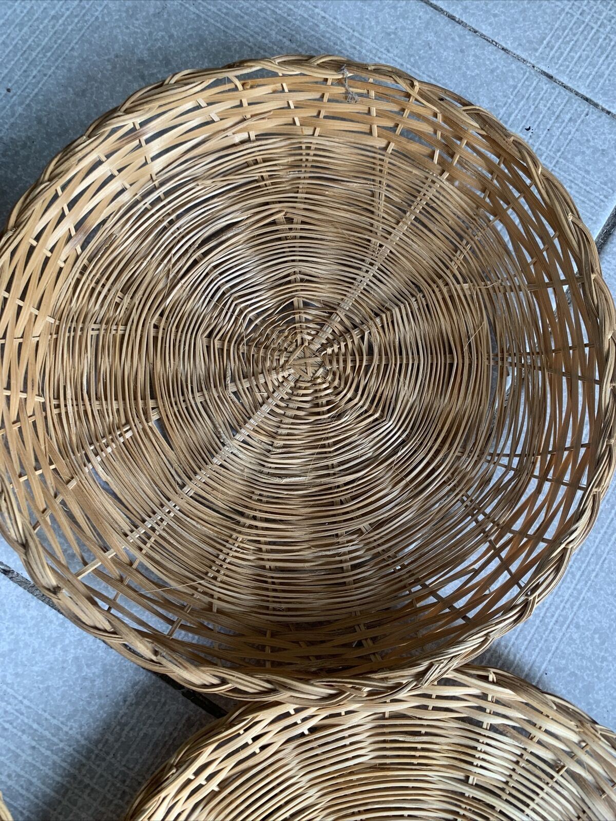 6x Bamboo Placemat 25cm