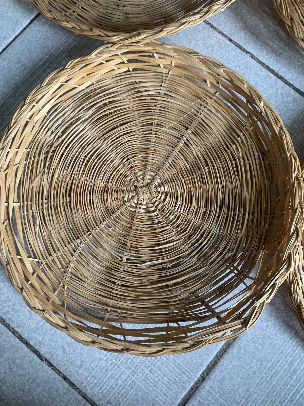 6x Bamboo Placemat 25cm