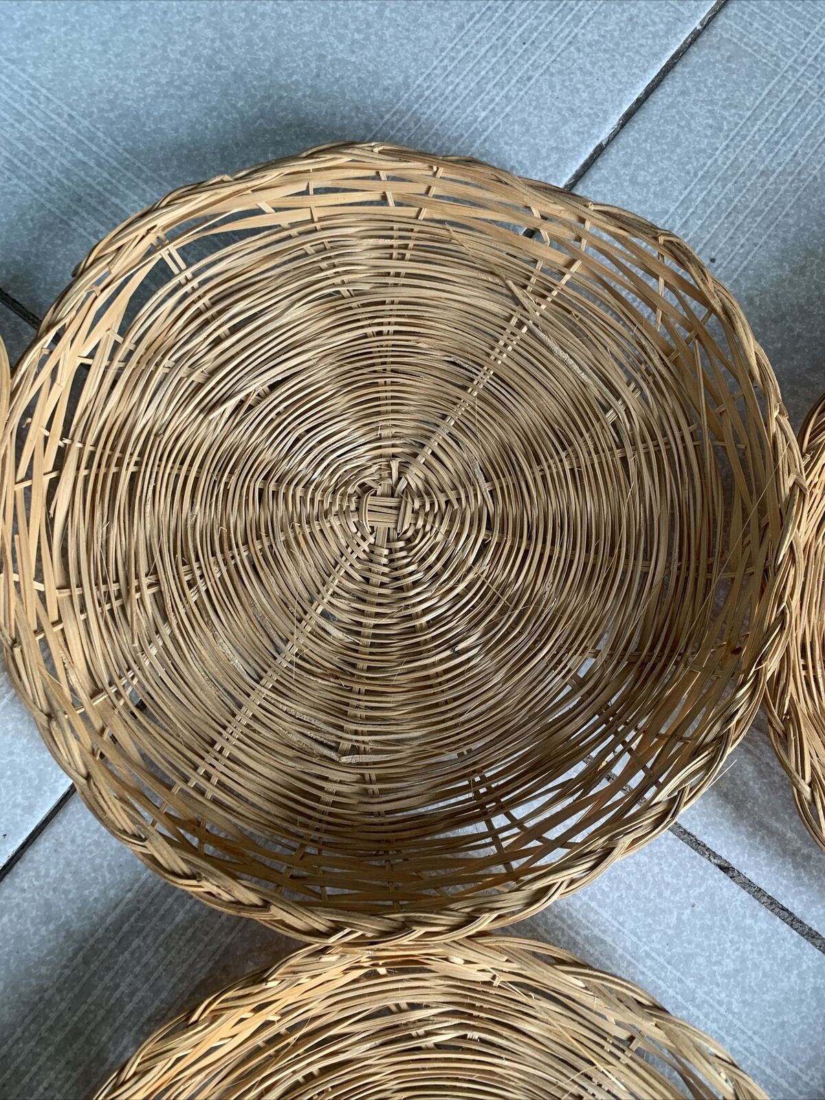 6x Bamboo Placemat 25cm