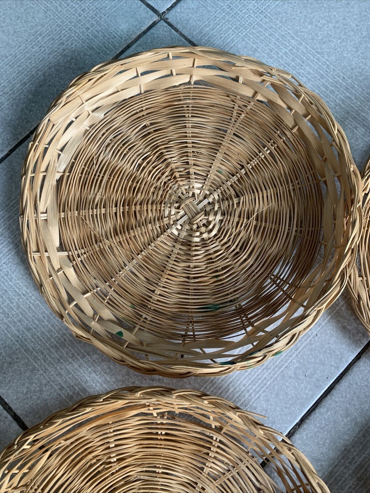 6x Bamboo Placemat 25cm