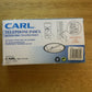 Vintage Carl Telephone Index - Name, telephone, mobile, email