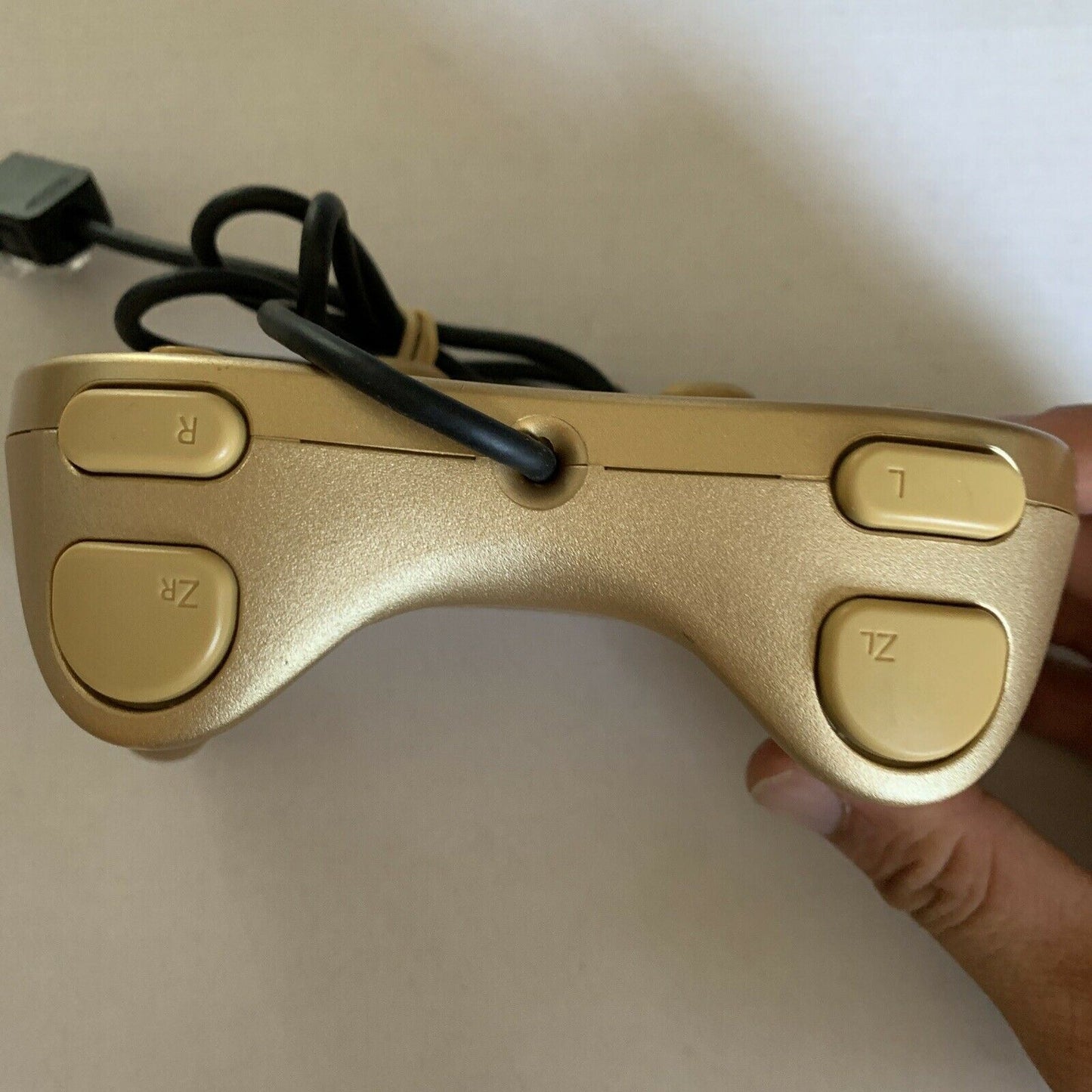 GENUINE Gold Nintendo Wii Classic Pro Limited Edition Controller RVL-005 (-02)