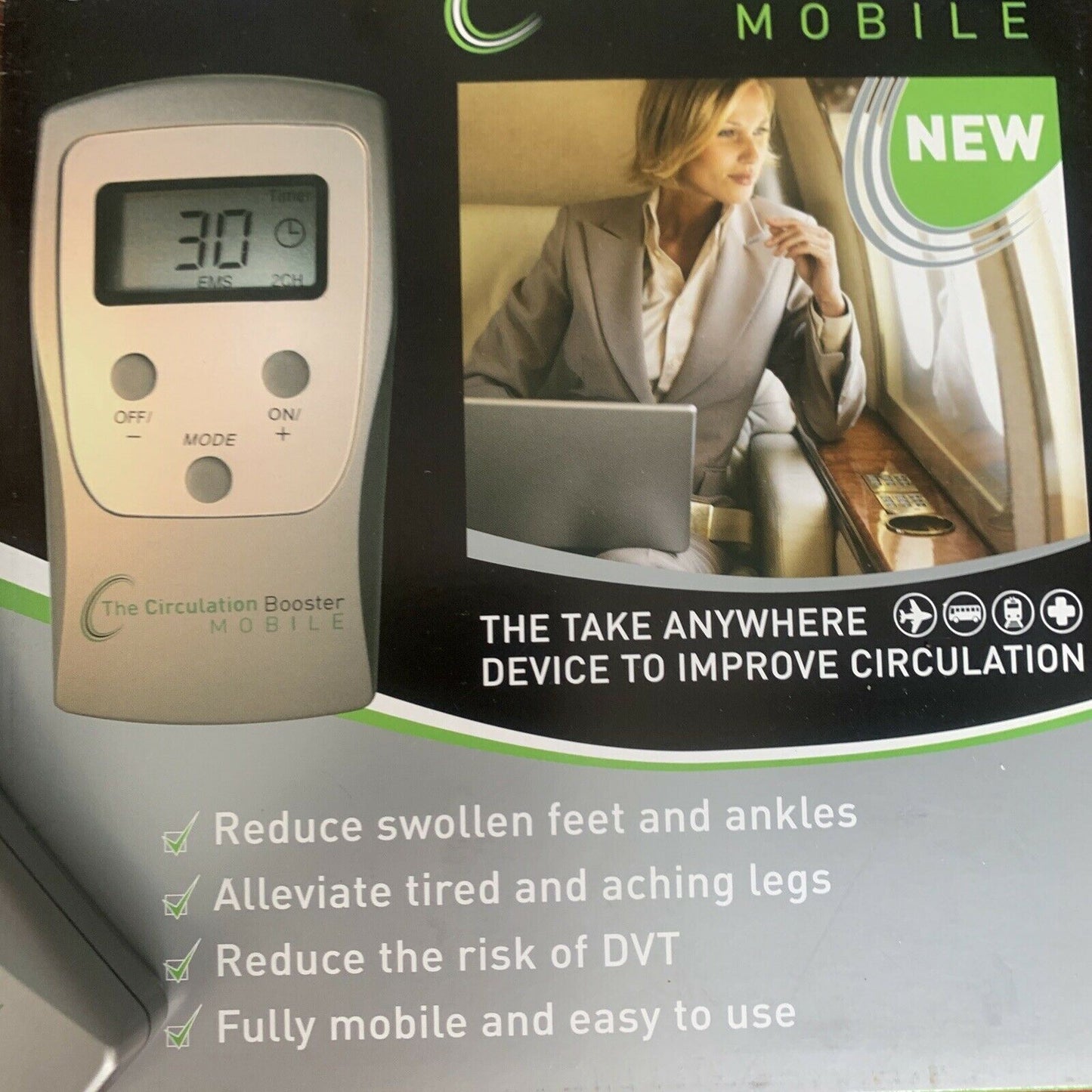The Circulation Booster Mobile Socks to Improve circulation - Medium/Large Size